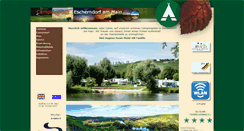 Desktop Screenshot of campingplatz-mainschleife.de